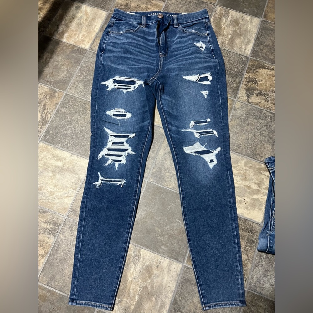 Womens American Eagle Curvy jeggings